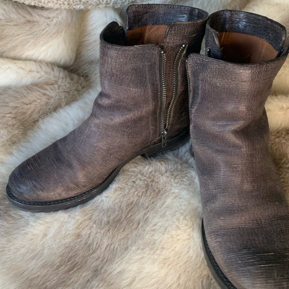 Charcoal Natalie, Double-zip Frye Boots - Picture 6 of 8